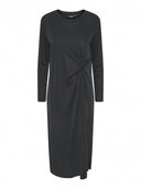 Φόρεμα μίντι basic Pieces 17151341 - Μαύρο - thefashionproject.gr - PIECES