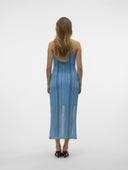 Φόρεμα πλεκτό μίντι Vero Moda 10328135 - Μπλε - thefashionproject.gr - VERO MODA