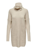 Φόρεμα πλεκτό ζιβάγκο Only 15140166 - Μπεζ - thefashionproject.gr - ONLY
