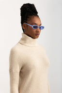Φόρεμα πλεκτό ζιβάγκο Only 15140166 - Μπεζ - thefashionproject.gr - ONLY