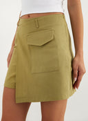 Φούστα σορτς με τσέπη
