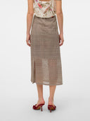 Φούστα κιπούρ Vero Moda 10309300 - Τάουπε - thefashionproject.gr - VERO MODA