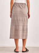 Φούστα κιπούρ Vero Moda 10309300 - Τάουπε - thefashionproject.gr - VERO MODA