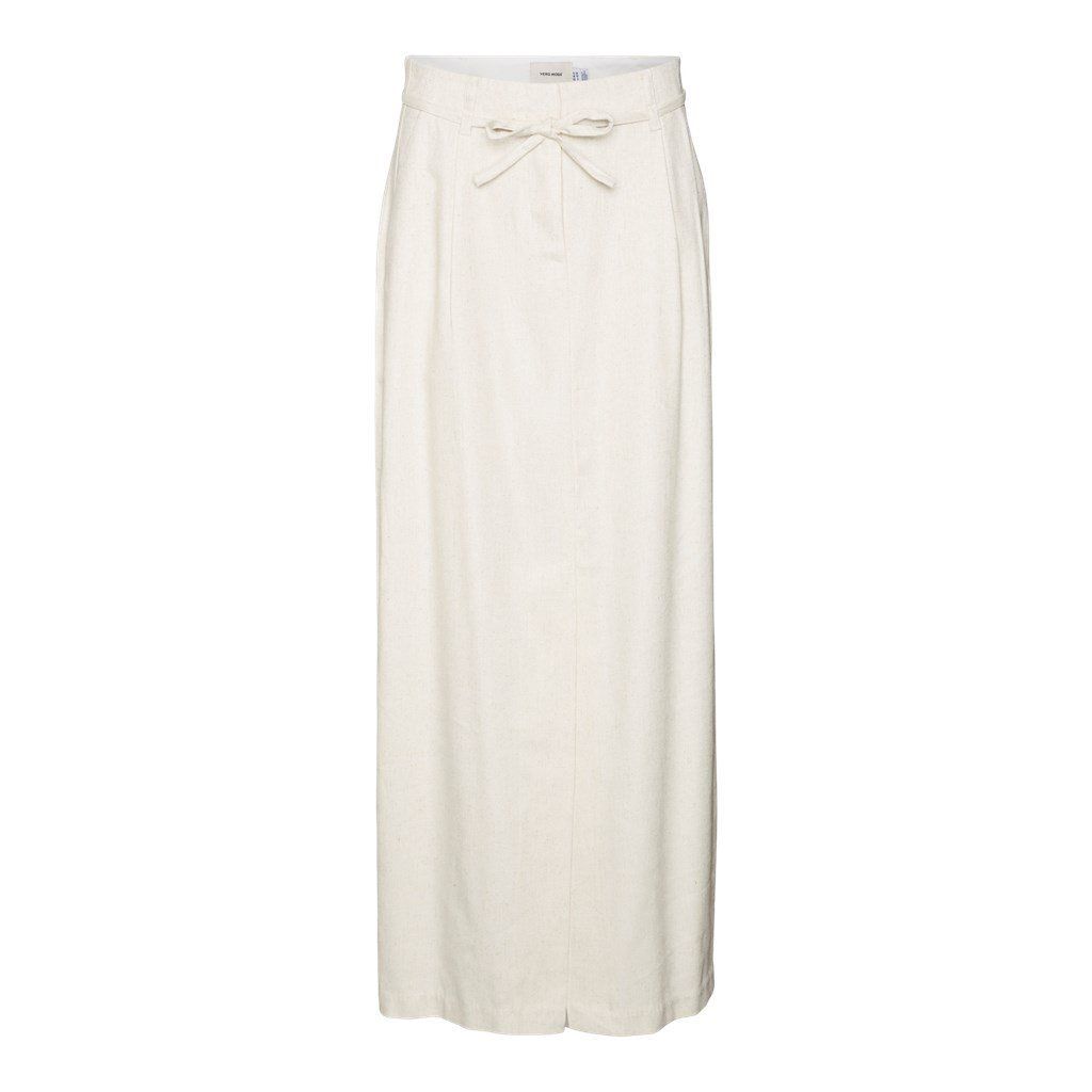 Φούστα λινή μάξι Vero Moda 10306699 - Ζαχαρί - thefashionproject.gr - VERO MODA
