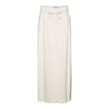 Φούστα λινή μάξι Vero Moda 10306699 - Ζαχαρί - thefashionproject.gr - VERO MODA