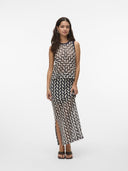 Φούστα μάξι crochet Vero Moda 10327093 - Μπλε σκούρο - thefashionproject.gr - VERO MODA
