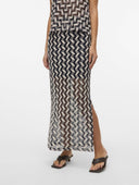 Φούστα μάξι crochet Vero Moda 10327093 - Μπλε σκούρο - thefashionproject.gr - VERO MODA