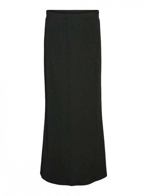 Maxi Skirt Glitter Fabric - Black