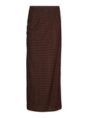 Φούστα μάξι με σούρα στο πλάι Vero Moda 10309750 - Καφέ - thefashionproject.gr - VERO MODA