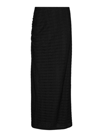 Φούστα μάξι με σούρα στο πλάι Vero Moda 10309750 - Μαύρο - thefashionproject.gr - VERO MODA
