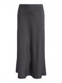 Φούστα μάξι σατέν ONLY 15333343 - Ανθρακί - thefashionproject.gr - ONLY