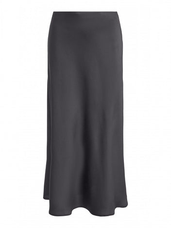 Φούστα μάξι σατέν ONLY 15333343 - Ανθρακί - thefashionproject.gr - ONLY