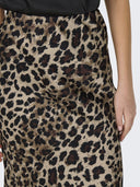 Φούστα μάξι σατέν ONLY 15333343 - Leopard - thefashionproject.gr - ONLY