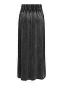 Φούστα με denim όψη και μπάσκα ONLY 15320036 - Ανθρακί - thefashionproject.gr - ONLY