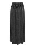 Φούστα με denim όψη και μπάσκα ONLY 15320036 - Ανθρακί - thefashionproject.gr - ONLY