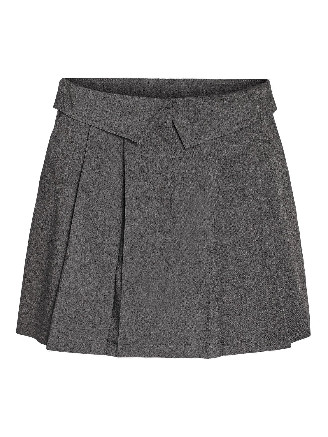 Φούστα μίνι με πιέτες NOISY MAY 27031459 - Ανθρακί - thefashionproject.gr - NOISY MAY