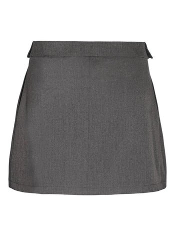 Φούστα μίνι με πιέτες NOISY MAY 27031459 - Ανθρακί - thefashionproject.gr - NOISY MAY