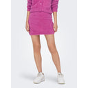 Φούστα μίνι με πλέξη ONLY 15306720 - Φούξια - thefashionproject.gr - ONLY