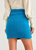 Φούστα μίνι με πλέξη ONLY 15306720 - Οινοπνευματί - thefashionproject.gr - ONLY