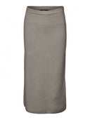 Φούστα πλεκτή εφαρμοστή Vero Moda 10315502 - Τάουπε - thefashionproject.gr - VERO MODA