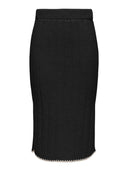 Φούστα πλεκτή μίντι ONLY 15330190 - Μαύρο - thefashionproject.gr - ONLY
