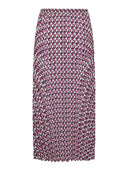Φούστα πλισέ με print ONLY 15222539 - Magenta - thefashionproject.gr - ONLY