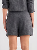Φούστα σορτς μίνι Only 15305632 - Γκρι σκούρο - thefashionproject.gr - ONLY