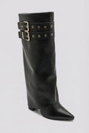 Gaiter Boots - Black Matte - thefashionproject.gr - Ideal shoes
