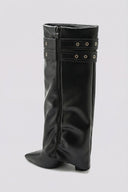 Gaiter Boots - Black Matte - thefashionproject.gr - Ideal shoes