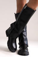 Gaiter Boots - Black Matte - thefashionproject.gr - Stephan