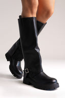 Gaiter Boots - Black Matte - thefashionproject.gr - Stephan