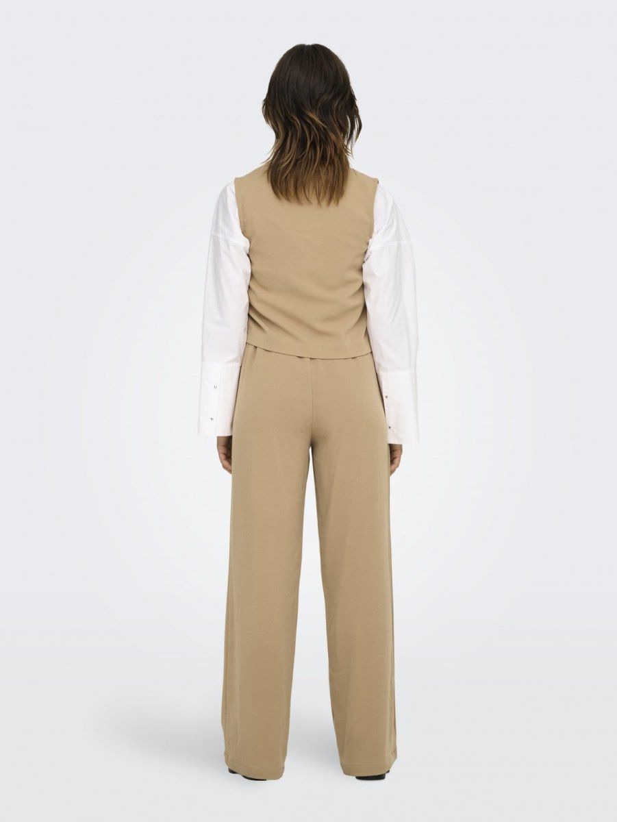 Γιλέκο υφασμάτινο ONLY 15338924 - Caramel - thefashionproject.gr - ONLY