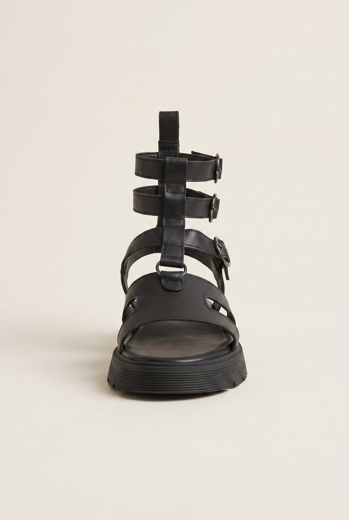 TFP - Gladiator Sandals Cut Out - Black Matte