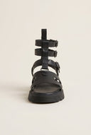 TFP - Gladiator Sandals Cut Out - Black Matte