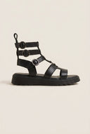 TFP - Gladiator Sandals Cut Out - Black Matte