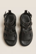 TFP - Gladiator Sandals Cut Out - Black Matte