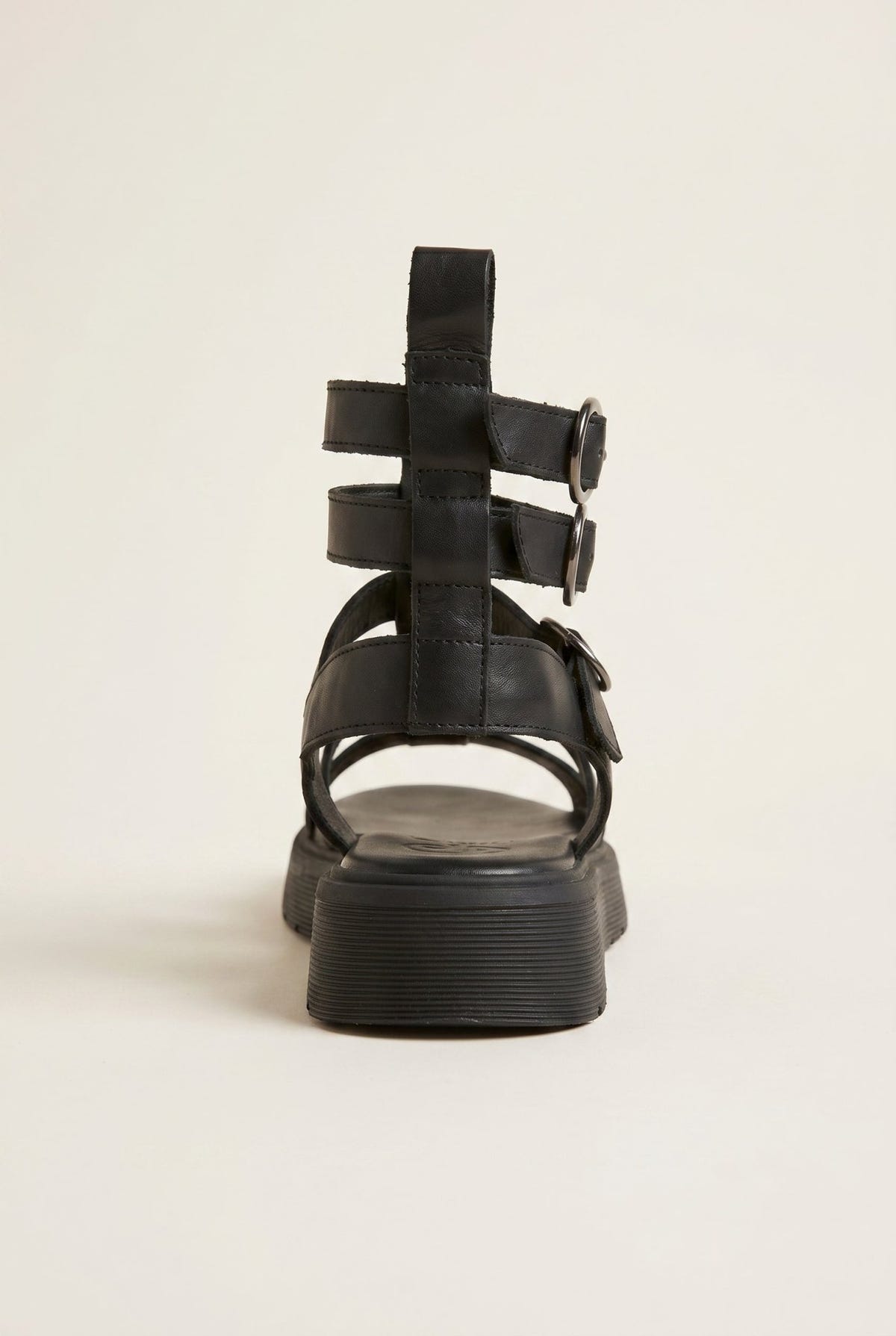 TFP - Gladiator Sandals Cut Out - Black Matte