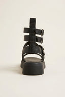 TFP - Gladiator Sandals Cut Out - Black Matte