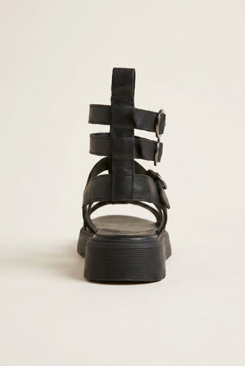 TFP - Gladiator Sandals Cut Out - Black Matte