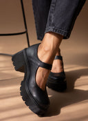Γόβες δερμάτινες Mary Jane Ragazza 0598 - Μαύρο - thefashionproject.gr - RAGAZZA