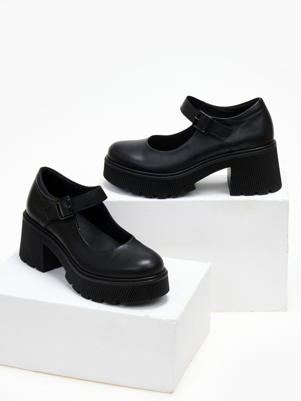 Γόβες δερμάτινες Mary Jane Ragazza 0598 - Μαύρο - thefashionproject.gr - RAGAZZA