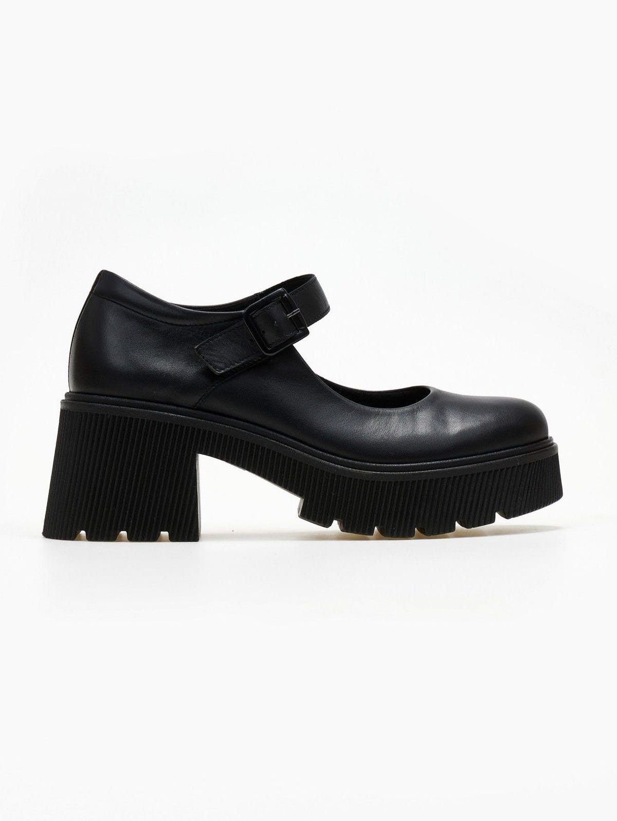 Γόβες δερμάτινες Mary Jane Ragazza 0598 - Μαύρο - thefashionproject.gr - RAGAZZA