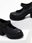 Γόβες δερμάτινες Mary Jane Ragazza 0598 - Μαύρο - thefashionproject.gr - RAGAZZA