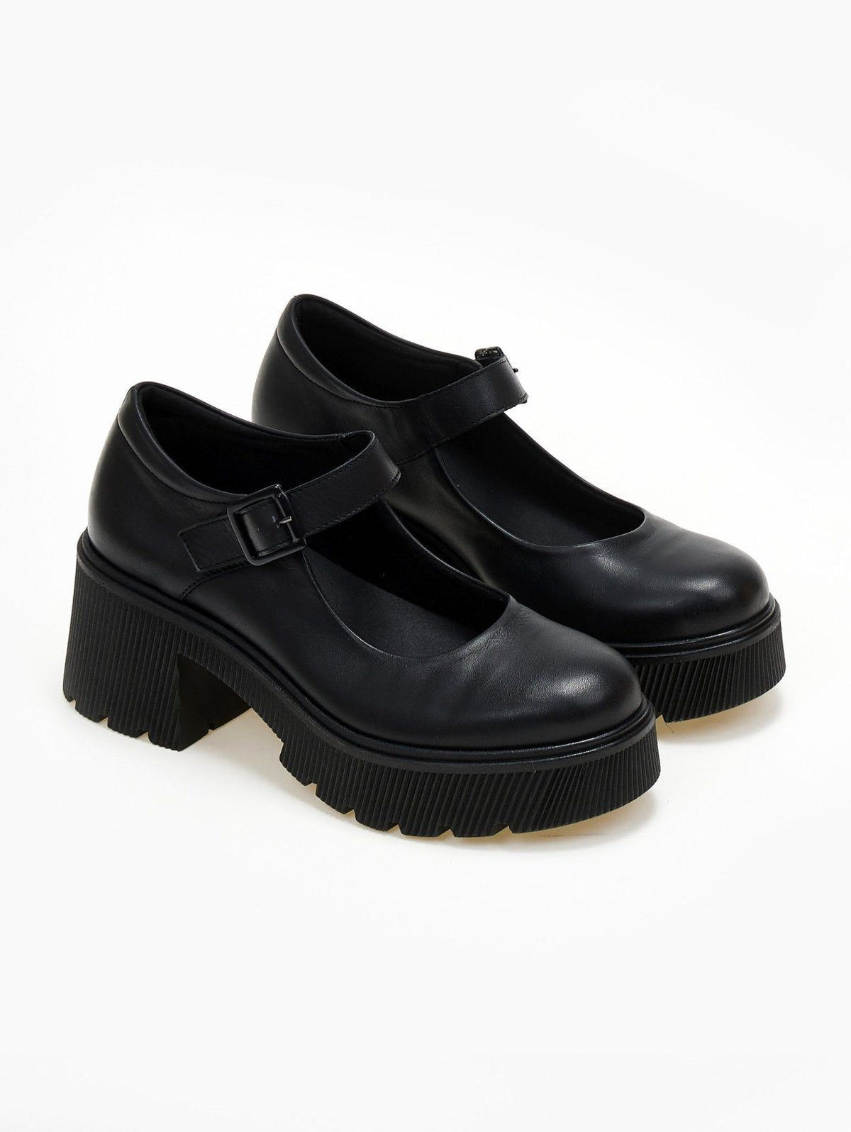 Γόβες δερμάτινες Mary Jane Ragazza 0598 - Μαύρο - thefashionproject.gr - RAGAZZA