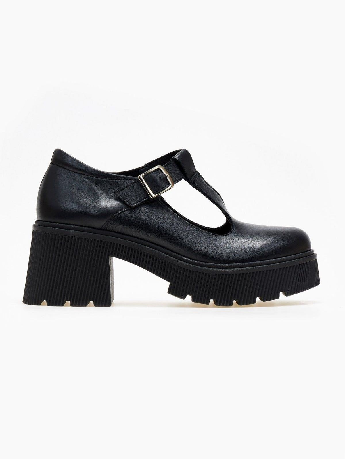 Γόβες δερμάτινες Mary Jane Ragazza 0599 - Μαύρο - thefashionproject.gr - RAGAZZA