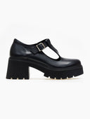 Γόβες δερμάτινες Mary Jane Ragazza 0599 - Μαύρο - thefashionproject.gr - RAGAZZA