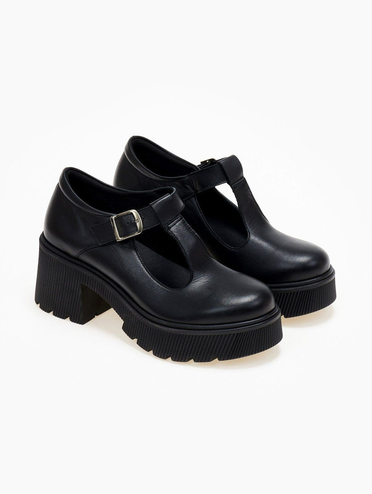 Γόβες δερμάτινες Mary Jane Ragazza 0599 - Μαύρο - thefashionproject.gr - RAGAZZA