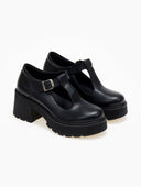 Γόβες δερμάτινες Mary Jane Ragazza 0599 - Μαύρο - thefashionproject.gr - RAGAZZA
