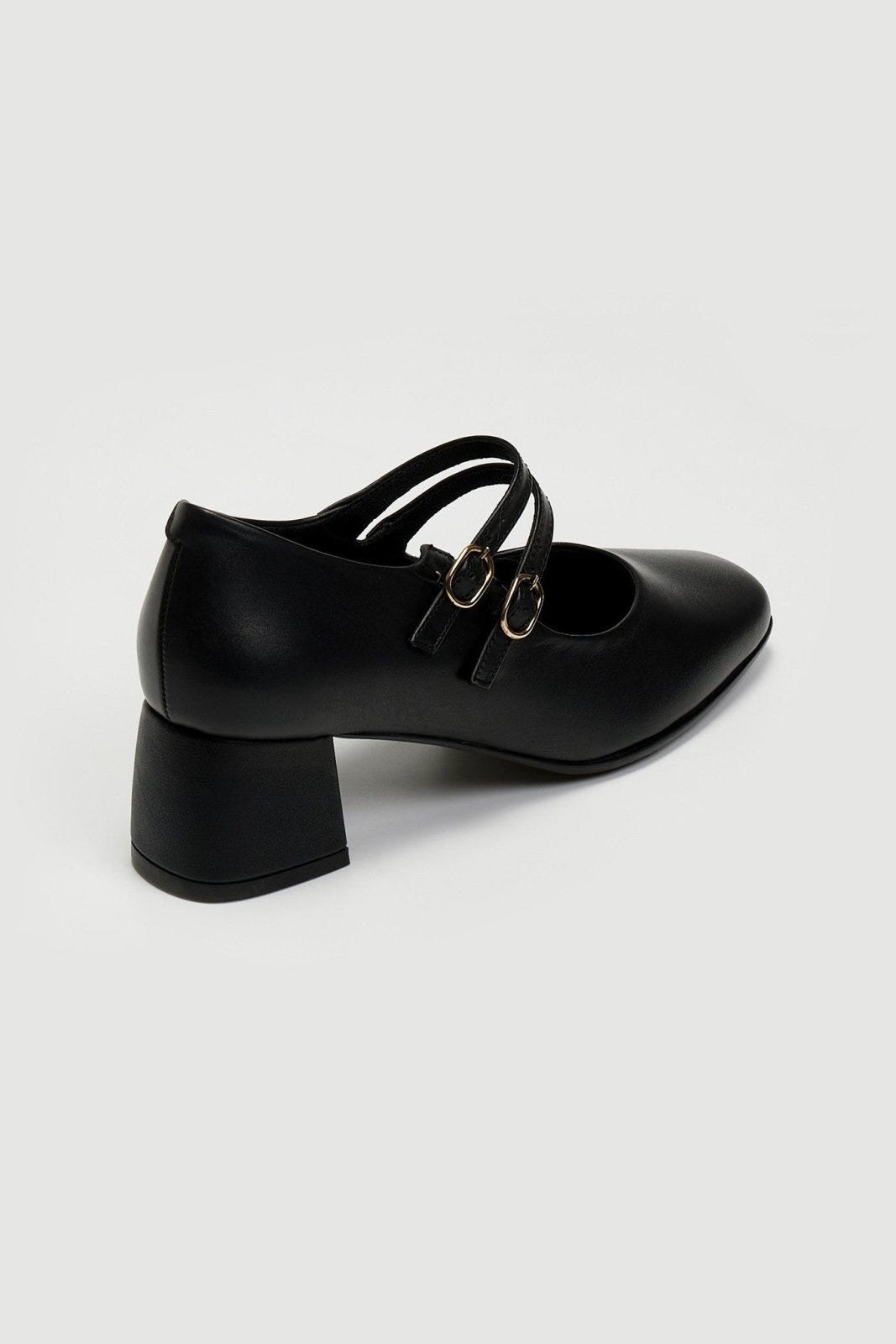 Γόβες δερμάτινες Mary Janes Ragazza 036 - Μαύρο - thefashionproject.gr - RAGAZZA