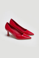 Γόβες λουστρίνι μυτερές ERYNN - Κόκκινο - thefashionproject.gr - ERYNN